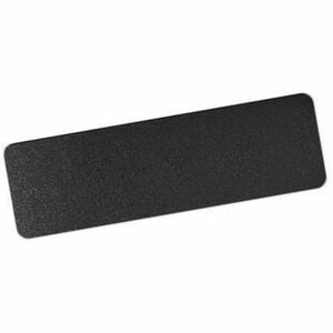 FootfallCam FC-FAC42 Fabric Staff Tag Iron Type - 80 mm Length x 25 mm Width - Rectangular - Cotton - Silver, Black - 20 Pair