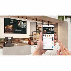 Samsung BE85D-H 2159 mm LCD Digital-Signage-Display - 16 Stunden / 7 Tage Betrieb - Hoher Dynamikbereich (High Dynamic Ran