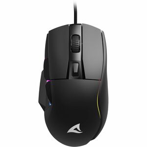 Sharkoon SKILLER SKILLER SGM35 Gaming-Maus - USB - Optisch - 6 Taste(n) - Schwarz - Kabel - 6400 dpi Auflösung - Scroll-Ra