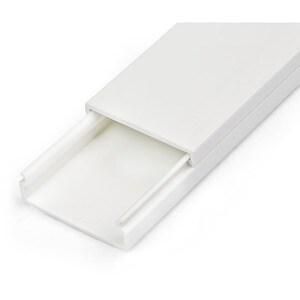 StarTech.com Kabelführung - Weiß - 1 Pack Paket - TAA-konform - Kabelkanal - 33 mm Länge - PVC