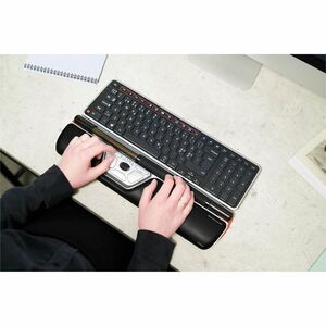 Contour Ergonomic Centred Mouse - Wireless - Wireless - Rechargeable - Black - 2800 dpi - RollerBar - 7 Button(s) - 6 Prog