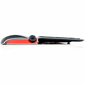 Contour Ultimate Workstation Red Keyboard & Mouse - Wireless Keyboard - English (US) - Wireless Roll Bar Mouse - Symmetric