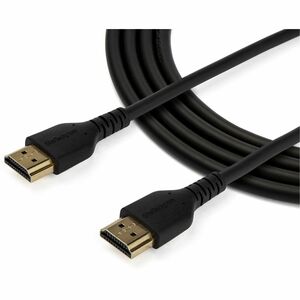 StarTech.com 5ft (1.5m) Slim HDMI 2.0 Cable, Flexible Premium HDMI Cord with Ethernet, 4K 60Hz HDR10, Aramid Fiber with TP
