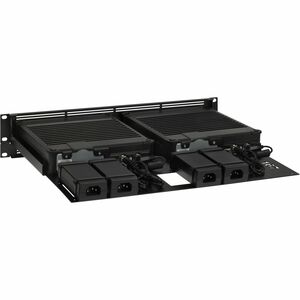 RACKMOUNT.IT Rackmount Kit - For Firewall - 1.3U/2U Rack Height - Rack-mountable - Jet Black