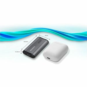 Unidad de estado sólido Pórtatil Adata Elite SE880 AELI-SE880-1TCGY - Externo - 1TB - Gris titanio - PlayStation, Portátil