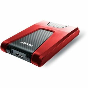 Disco Duro Pórtatil Adata DashDrive Durable HD650 AHD650-1TU31-CRD - 2.5" Externo - 1TB - Rojo - Consola de juegos Disposi
