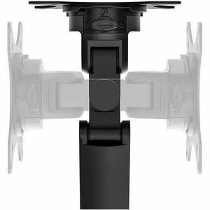 Neomounts NEXT Slim Mounting Arm for Flat Panel Display, Curved Screen Display, Monitor, Display Screen - Black - Height A