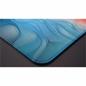 Tapis de souris de jeu XTRFY GP5 - Large - 400 mm x 460 mm x 4 mm Dimension - Bleu - Caoutchouc - Ne s'effiloche pas, Ne s