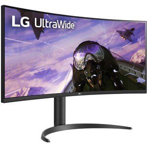 LG Ultrawide 34WP65C-B 34" Class UW-QHD Curved Screen Gaming LCD Monitor - 21:9 - Noir - 34" Viewable - Vertical Alignment