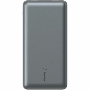 Belkin BoostCharge Power Bank - Space Gray - 20000 mAh - 3 A - 2 x USB - Space Gray