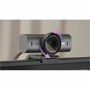 Logitech BRIO Webcam - 8.5 Megapixel - 60 fps - Graphite - USB 3.0 - 4K - 3840 x 2160 Video - STARVIS Sensor - Auto-focus 