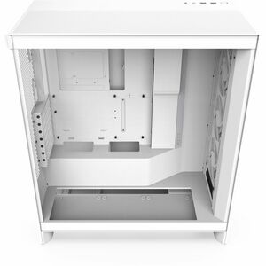 NZXT H7 Flow CM-H72FW-R1 Computer Case - ATX Motherboard Supported - Mid-tower - Galvanized Cold Rolled Steel (SGCC), Temp
