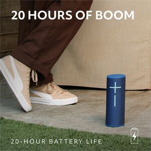 Ultimate Ears MEGABOOM 4 Portable Waterproof Bluetooth Speaker With Powerful 360-Degree Sound and Thundering Bass, Floatin