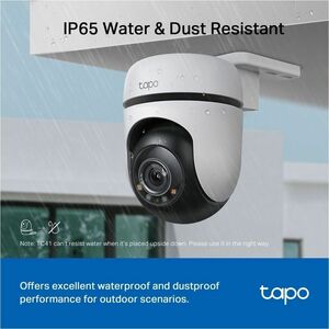 Telecamera di rete Tapo TC41 Interno/esterno 2K - Colore - 30 m Colore Visione notte - H.264 - 2304 x 1296 - 3,90 mm Fisso
