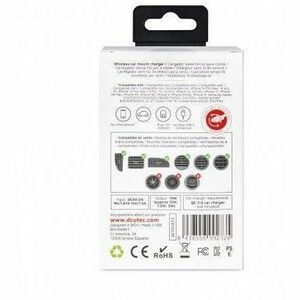 Chargeur à Induction DCU - Pour Smartphone, Dispositif Qi activé - 12 V DC, 9 V DC, 5 V DC Entrée - Protection anti-surcha