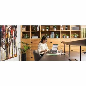 Brother ADS1350W Large Format Sheetfed Scanner - 600 x 600 dpi Optical - 30 ppm (Mono) - 30 ppm (Color) - Color, Monochrom