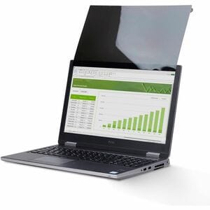 StarTech.com 12.1-inch 16:10 Flip-Up Privacy Screen with Touch, Anti-Glare Blue Light Filter, Laptop Monitor Screen Protec