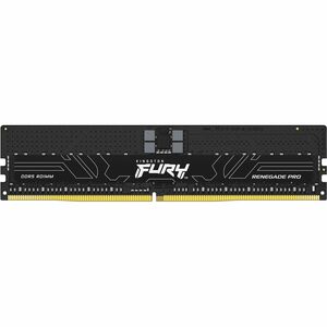 Kingston 32GB (1 x 32GB) DDR5 6400MT/s CL32 FURY Renegade Pro RDIMM Black EXPO - For Motherboard - 32 GB (1 x 32GB) - DDR5