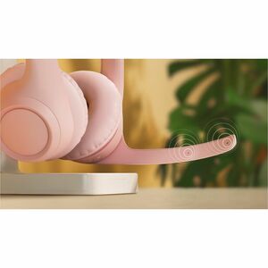 Logitech Zone Kabellos Kopfbügel, Auf den Ohren Stereo Headset - Rose - Binaural - Ohraufliegend - 50 Hz bis 20 kHz Freque