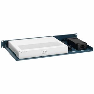 RACKMOUNT.IT Rackmount Kit - For Router - 1U Rack Height - Rack-mountable - Metallic Blue