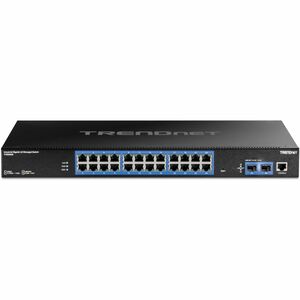 Switch Ethernet TRENDnet TI-RG262i 24 Porte Gestibile - Gigabit Ethernet - 10/100/1000Base-T, 1000Base-X - 2 Layer support