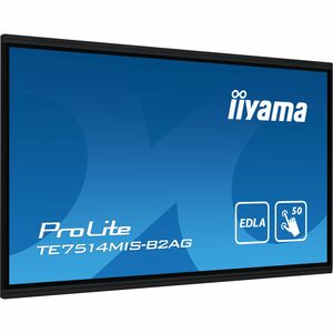 iiyama ProLite TE7514MIS-B2AG 4K UHD LCD Collaboration Display - 8 GB - Touchscreen - 16:9 Seitenverhältnis - 3840 x 2160 