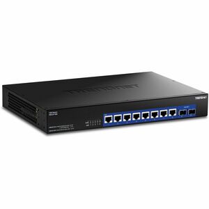 TRENDnet TEG-S7102 8 Ports Ethernet Switch - 10 Gigabit Ethernet - 10GBase-T, 10GBase-X - 2 Layer Supported - Modular - 40