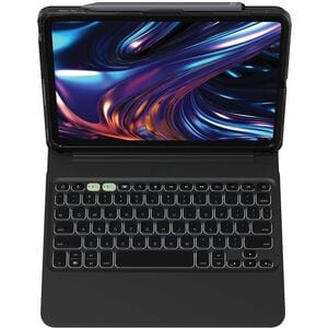 ZAGG Pro Keys 2 Keyboard/Case Combo for Apple iPad Pro 11" (M4) - Black Folio Cover/Case with detachable Bluetooth keyboar