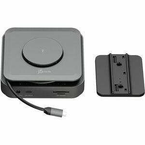 j5create JCD3199 USB Tipo C Estação de ancoragem para TV, Notebook, Smartphone, Monitor - Capacidade de carregamento - Lei