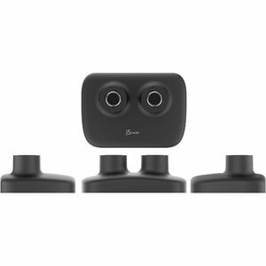 j5create JTSA102 Mounting Arm for Monitor - Black - Landscape/Portrait - Height Adjustable - 2 Display(s) Supported - 43.2