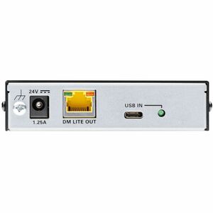 Crestron DM Lite HD-TX-4KZ-111 Video Extender Transmitter - Wired - 70.10 m Range - 1 x Network (RJ-45) - 1 x USB - Displa