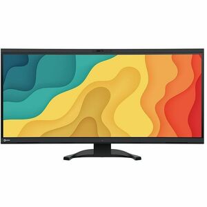 EIZO FlexScan EV3450XC-BK 34 Zoll Class Webcam UWQHD Gekrümmter Bildschirm LED-Monitor - 21:9 Format - Schwarz - 86,6 cm (