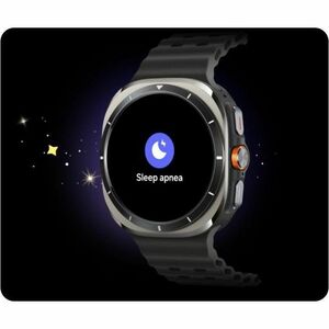 Samsung Galaxy Watch Ultra, 47mm, Titanium Silver - Heart Rate Monitor, Accelerometer, Barometer, Gyro Sensor, Light Senso