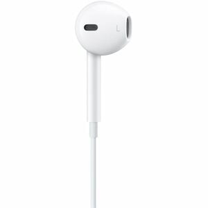 Apple EarPods Wired Earbud Stereo Earset - White - Binaural - Outer-ear - Lightning Connector