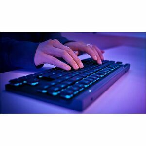 Logitech G G515 LIGHTSPEED TKL Gaming Keyboard - Wired/Wireless Connectivity - USB Type A Interface - RGB LED - French - A