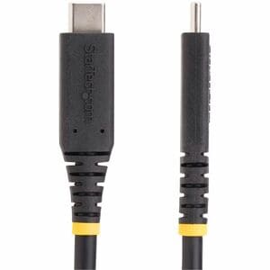 StarTech.com 50cm (1.6ft) USB4 Cable, USB-IF Certified USB-C Cable, 40 Gbps, 240W, 8K 60Hz, Compatible w/Thunderbolt/USB 3