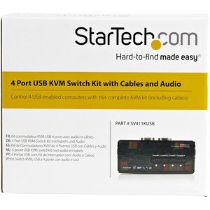 StarTech.com (SV411KUSB) KVM Switchboxes