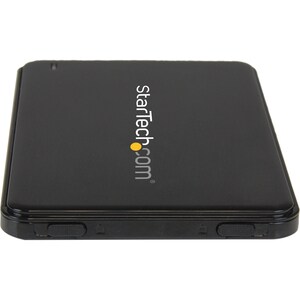 StarTech.com Drive Enclosure - USB 3.0 Host Interface - UASP Support External - Black - 1 x Total Bay - 1 x 2.5" Bay - Pla