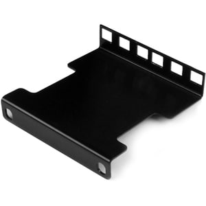 StarTech.com Mounting Adapter Kit for Network Equipment - Black - TAA Compliant - 58.97 kg Load Capacity - Steel - 1 Each