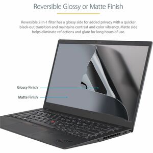 15.6" Laptop Privacy Filter, Anti-Glare