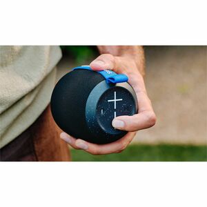 Ultimate Ears WONDERBOOM PLAY Portable Bluetooth Speaker System - Active Black - Battery Rechargeable - USB - 1 Piece