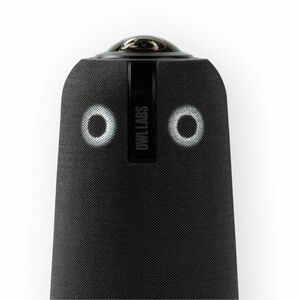 Owl Labs Meeting Owl 4+ Video Conference Equipment - Charcoal - For Video Conferencing, Meeting Room, Huddle Space, Presen