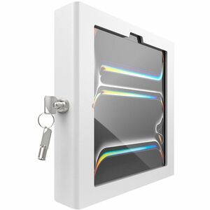 iPad Pro M4 11" (2024), Apex Secured Enclosure Wall Mount - White - iPad Pro M4 11" (2024), Apex Secured Enclosure Wall Mo