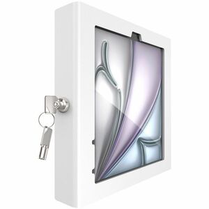 iPad Air M2 11" (2024), Apex Secured Enclosure Wall Mount - White - iPad Air M2 11" (2024), Apex Secured Enclosure Wall Mo