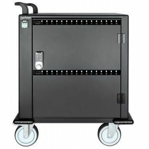 Charging Cabinet/Cart via USB-C x32 Devices, Trolley, Power Delivery 18W per port (576W total), Suitable for iPads/other t