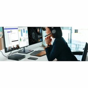 Lenovo ThinkCentre M90q Gen 5 12TH001HMX Desktop Computer - Intel Core i7 14th Gen i7-14700 - vPro Technology - 32 GB - 1 