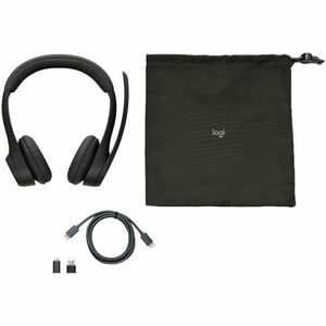 Logitech Zone 305 Wireless Over-the-head, On-ear Stereo Headset - Microsoft Teams Certification - Binaural - Supra-aural -