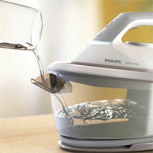 Philips 2000 series PSG2000/80 Ferro da stiro generatore di vapore, 2400W, 1.4L, Piastra in ceramica. Potenza ferro: 2400 