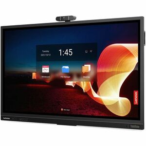 Lenovo ThinkVision T65 165.1 cm (65") 4K UHD LCD Collaboration Display - ARM Cortex A73 - 4 GB - Infrared (IrDA) - Touchsc