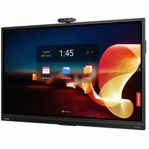 Lenovo ThinkVision T75 190.5 cm (75") 4K UHD LCD Collaboration Display - ARM Cortex A73 - 4 GB - Infrared (IrDA) - Touchsc